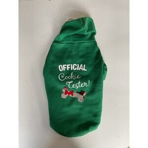 Official Cookie Tester Dog Shirt Sz M.
